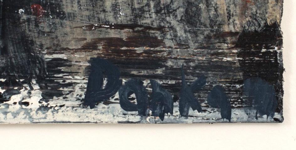 DANKA JAWORSKA, blandteknik, signerad,