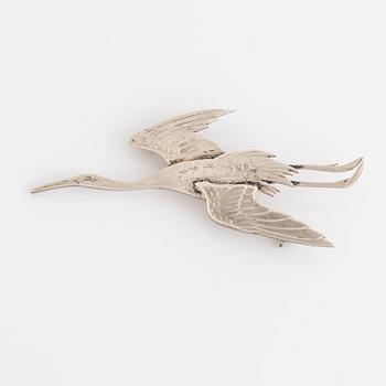 Wiwen Nilsson, sterlingsilver brooch, Lund.