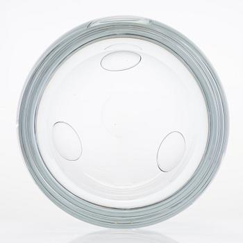 Timo Sarpaneva, dopskål Claritas "Den heliga treenigheten", signerad Timo Sarpaneva Iittala 1984.