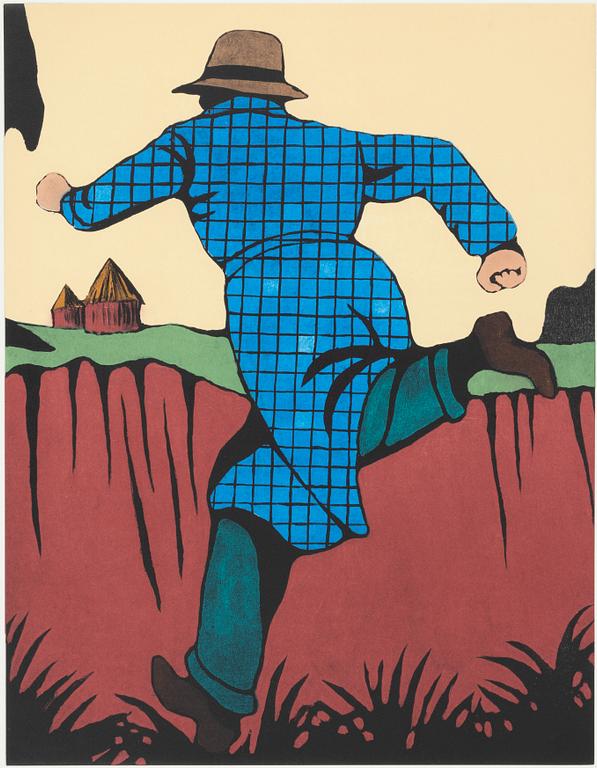 Jan Håfström, "Walkers escape".