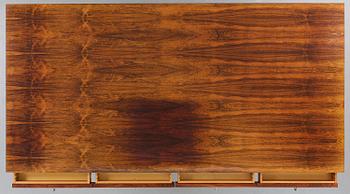 A rosewood office set, Echo, Switzerland, 1970s-80s.