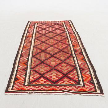 Rug Kelim old approx. 308x110 cm.