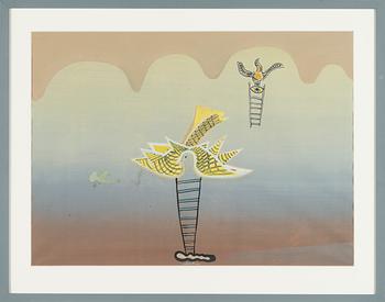 Antti Vuori, Surrealistic landscape.