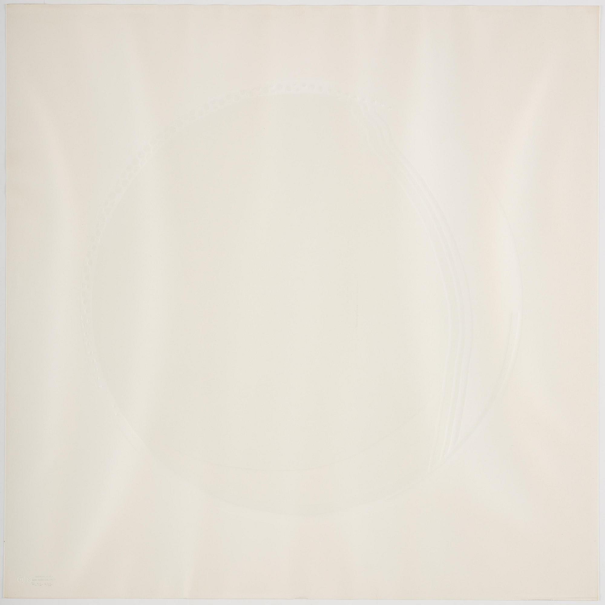 Roy Lichtenstein, "Mirror #4" from Mirror Series.