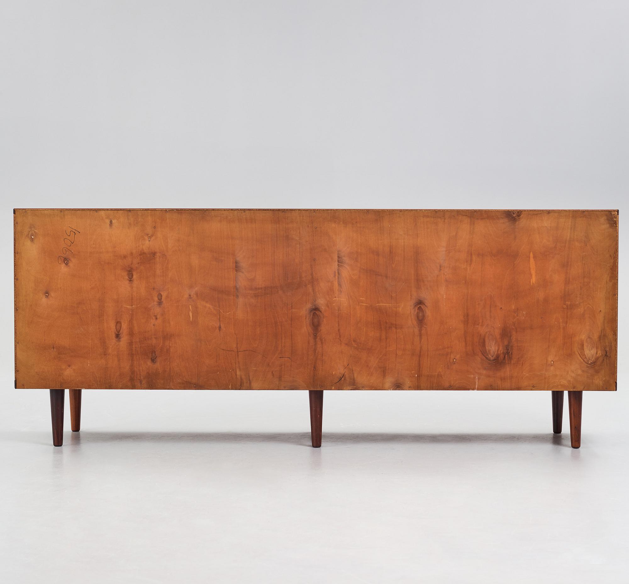 SVEND LANGKILDE, a Danish rosewood veneered sideboard, 1960's.