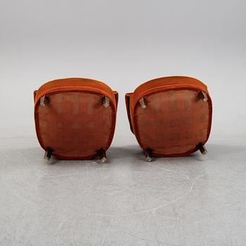 Otto Schulz, tillskrivna ,fåtöljer
ett par, 1940-tal.