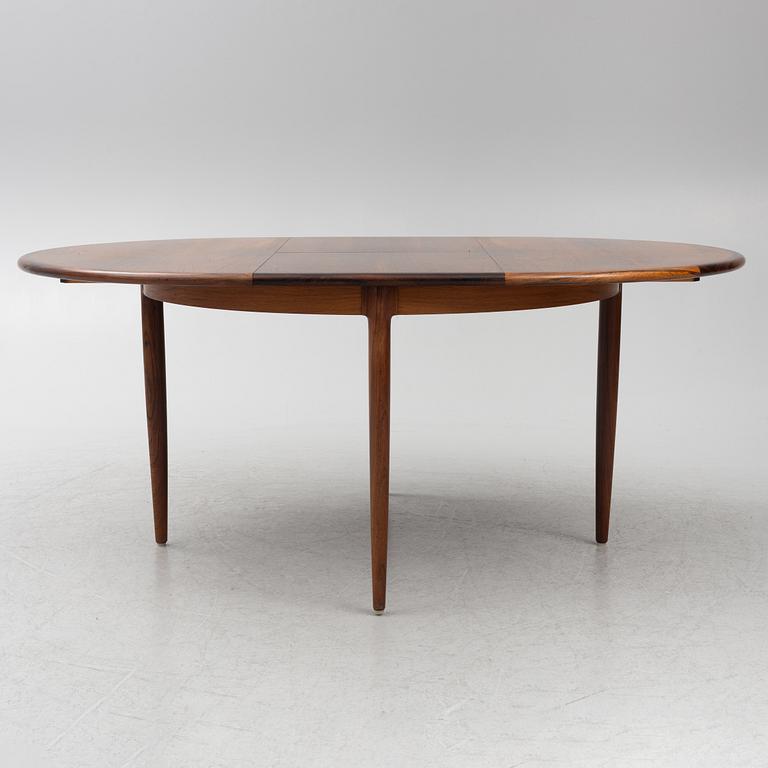 A dining table, Denmark, 1960s.