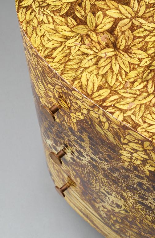 Piero Fornasetti, a "Leopardo" chest of drawers, Ateliers Fornasetti, Milan 1950-60's.