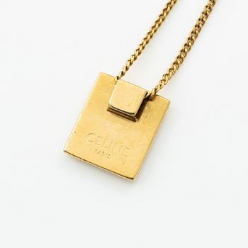 Céline, necklace/collier, "W".