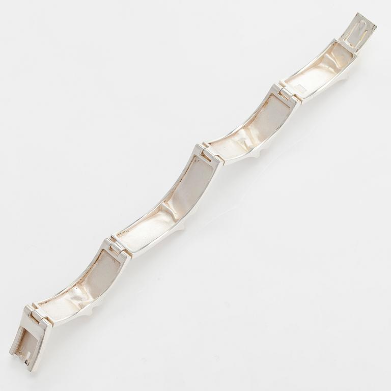 Björn Weckström, A sterling silver bracelet "Ceres", Lapponia 2005.