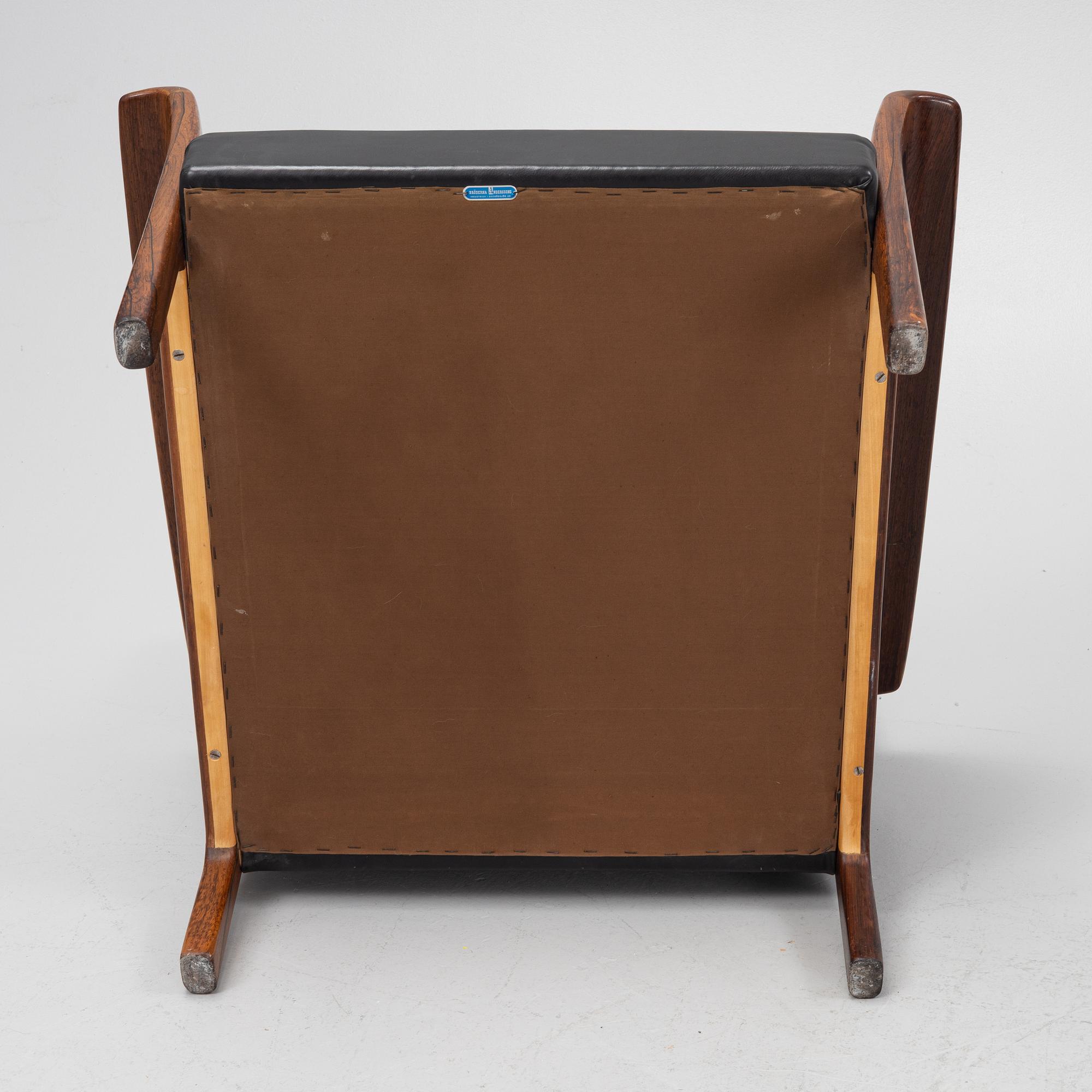 Fåtöljer, ett par, Bröderna Andersson, Ekenässjön, 1960-tal.