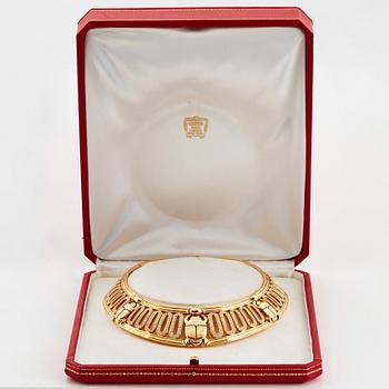 Cartier "Scarab" a necklace.
