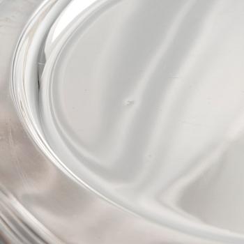 A silver tray, Cohr, Denmark.