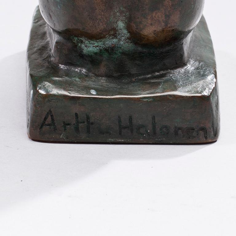 ARTTU HALONEN, skulptur, brons, signerad.