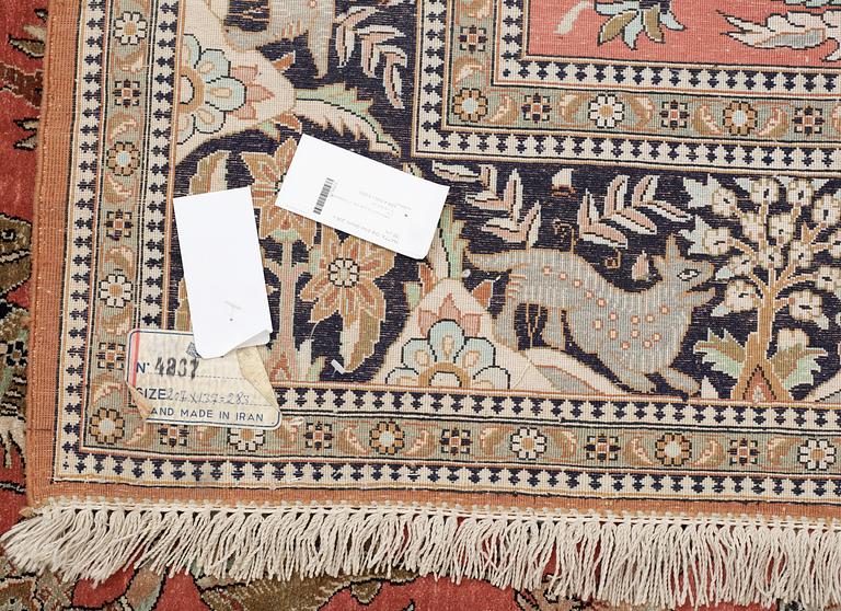 MATTA. Old Silke Ghom. 206 x 135 cm.
