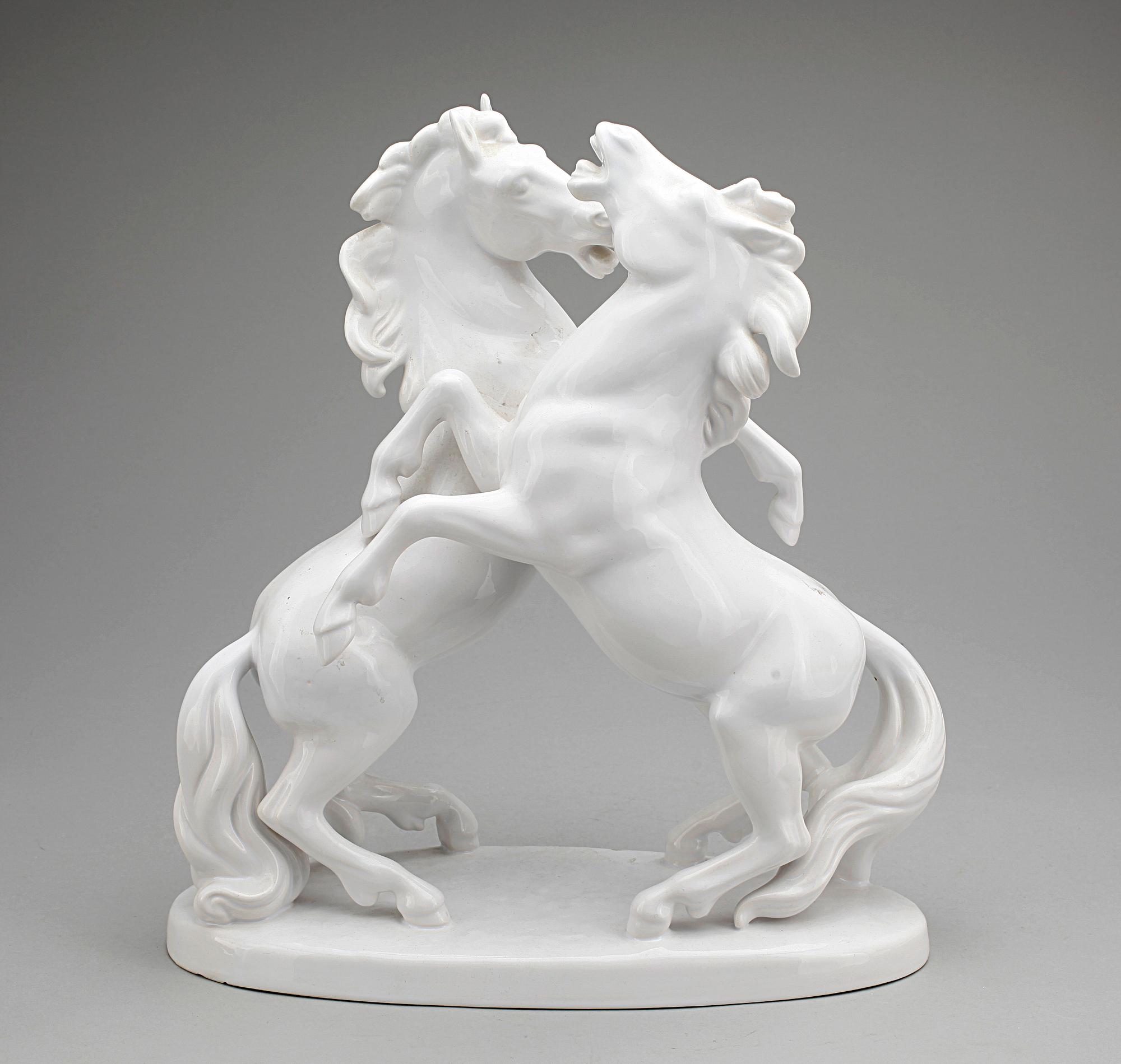 FIGURGRUPP, porslin, Keramos, Österrike, 1900-tal.