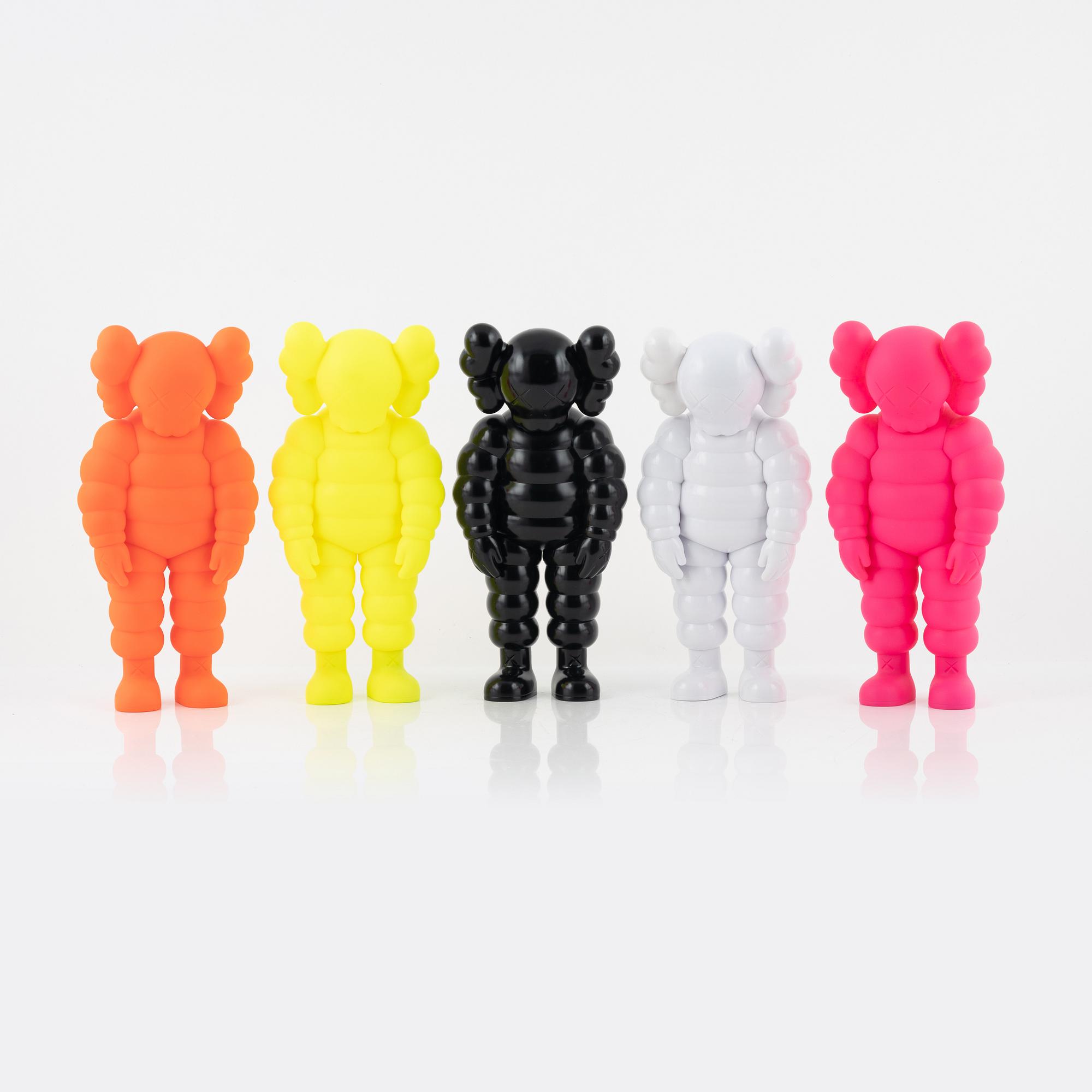 KAWS, "What Party" Komplett serie av 5.