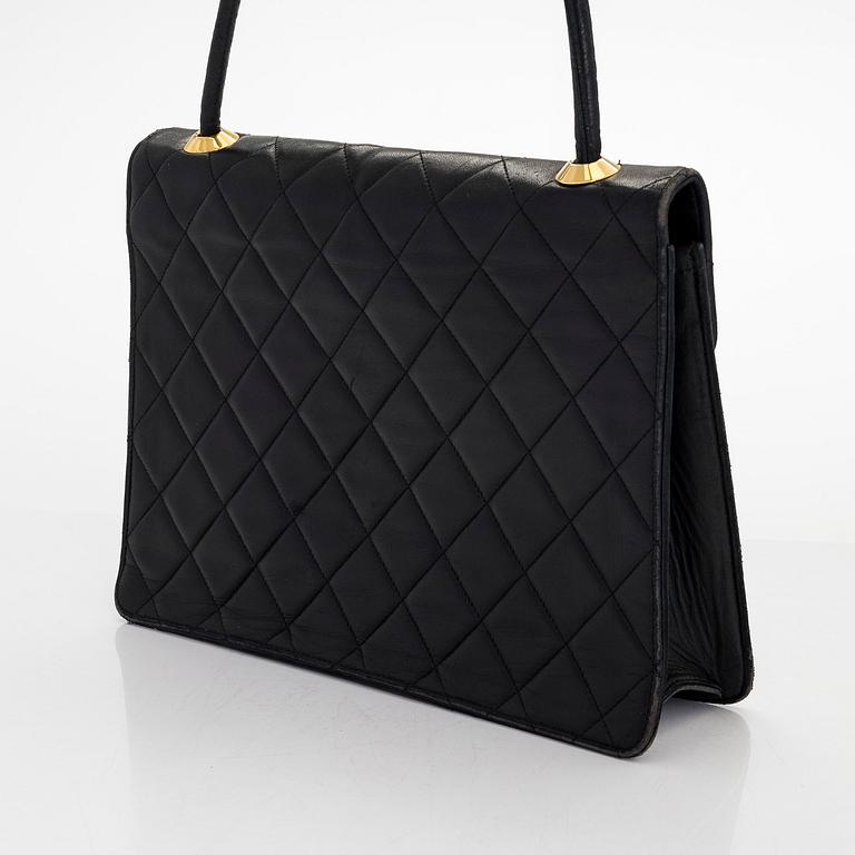Chanel, a leather bag, 1989-1991.