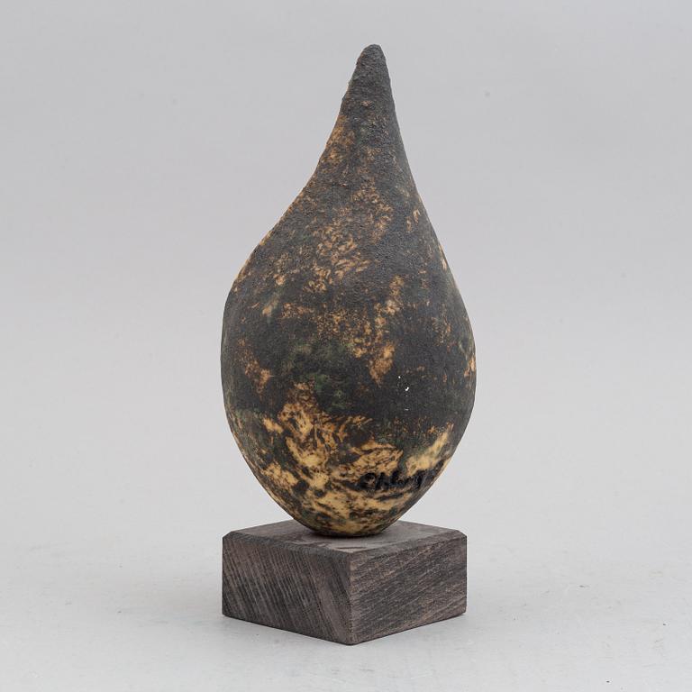 A stoneware sculpture by Alf Ekberg, signed.