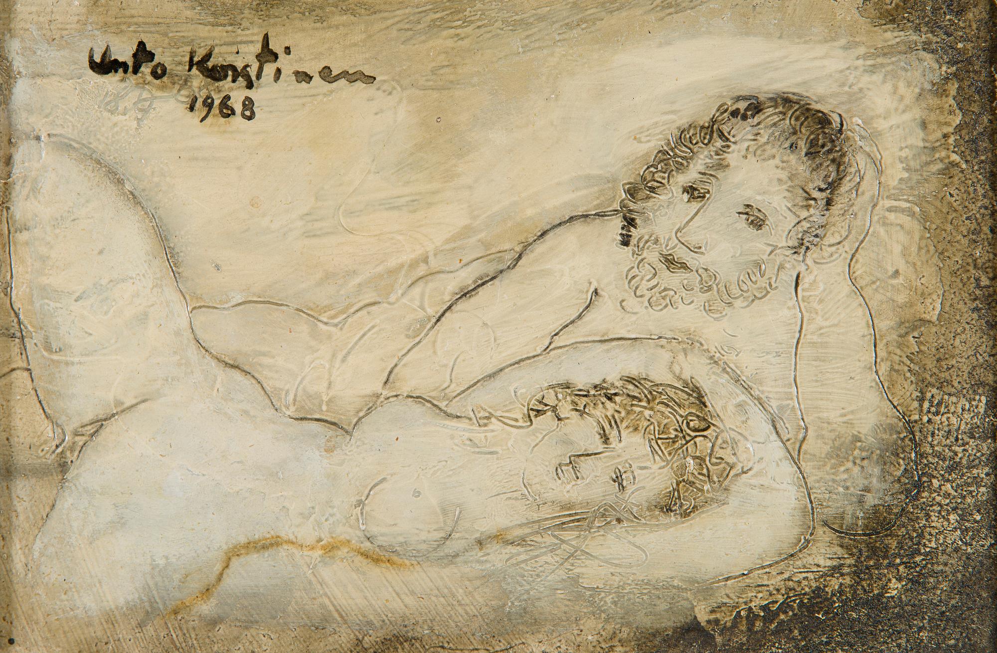 Unto Koistinen, Liggande figurer.