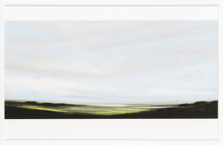 CECILIA HAUPT, gicleetryck, signerad och numrerad 9/75.