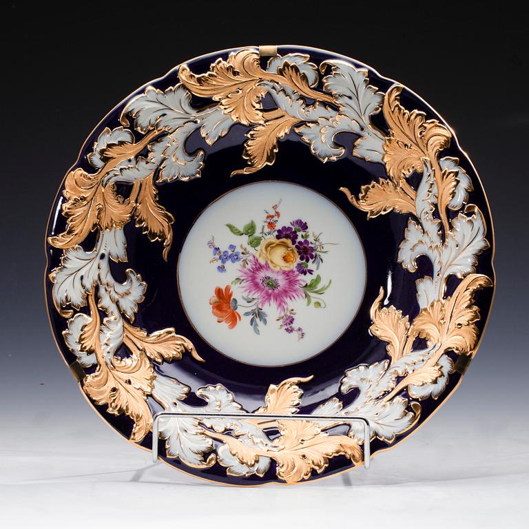 SKÅL, porslin, Meissen 1900-tal.