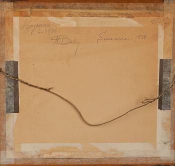 NIKOLAI BELIJ, akvarell, signerad.