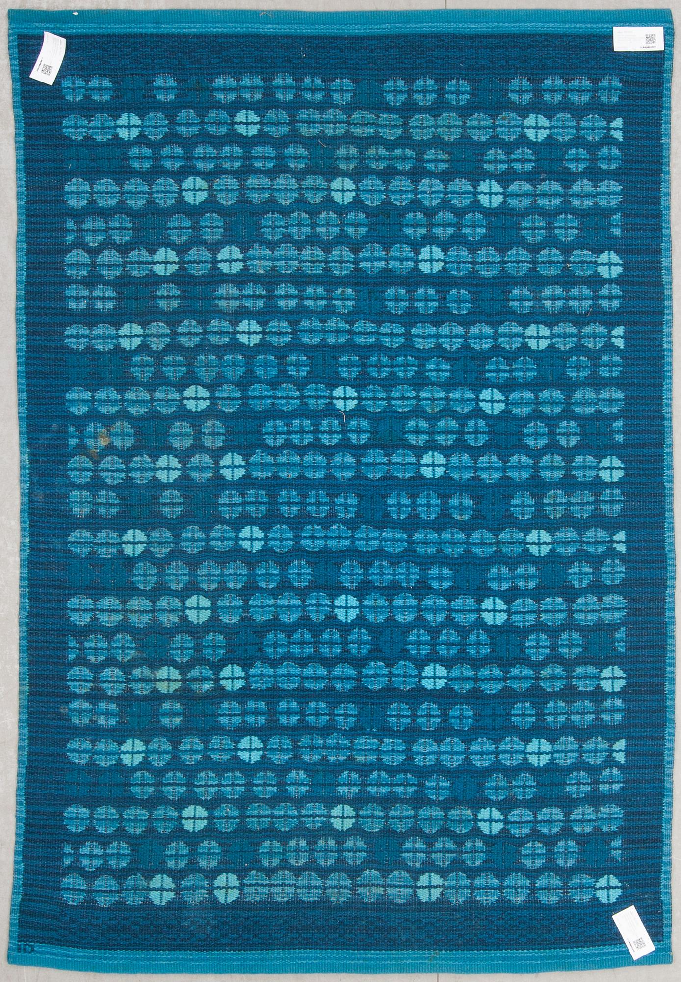 MATTA, dubbelvävd, monogramsignerad ID, (Ingrid Dessau). Ca 204 x 137 cm.