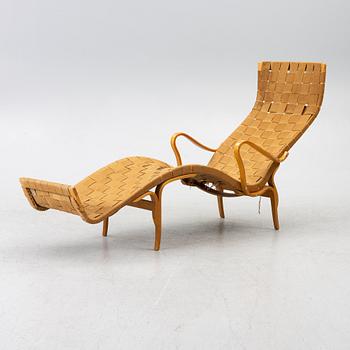 Bruno Mathsson, a 'Pernilla 3' lounge chair, Karl Andersson, 1960s.