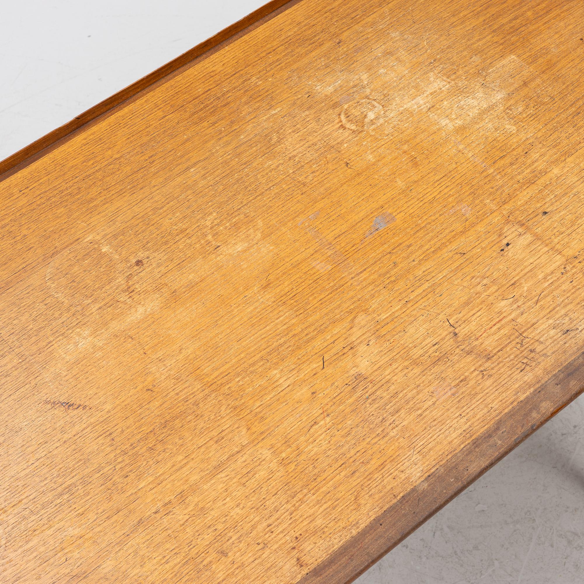 Desk, teak, 1960s.
