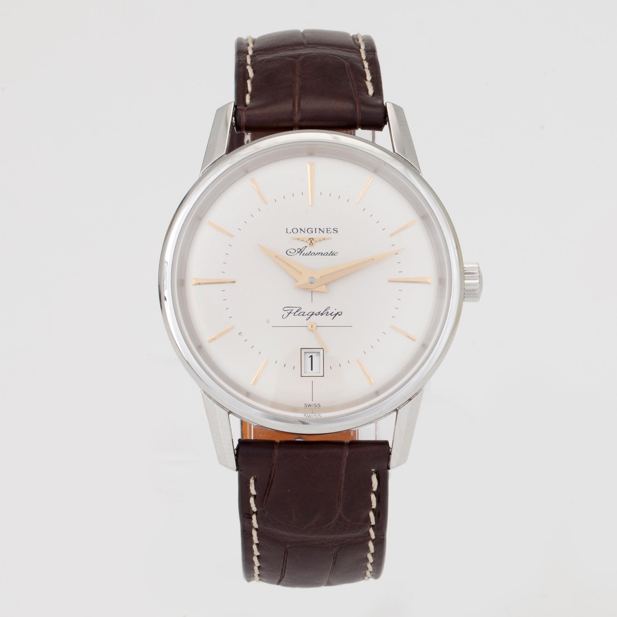 LONGINES, Flagship, Heritage, wristwatch, 38,5 mm,