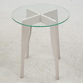 Three end tables from Norrgavel, Sweden, 21st century.