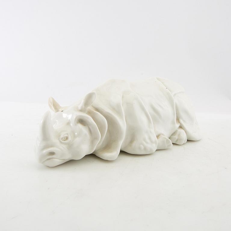 Figurine, Rörstrand, probably Waldemar Lindström, early 20th century.