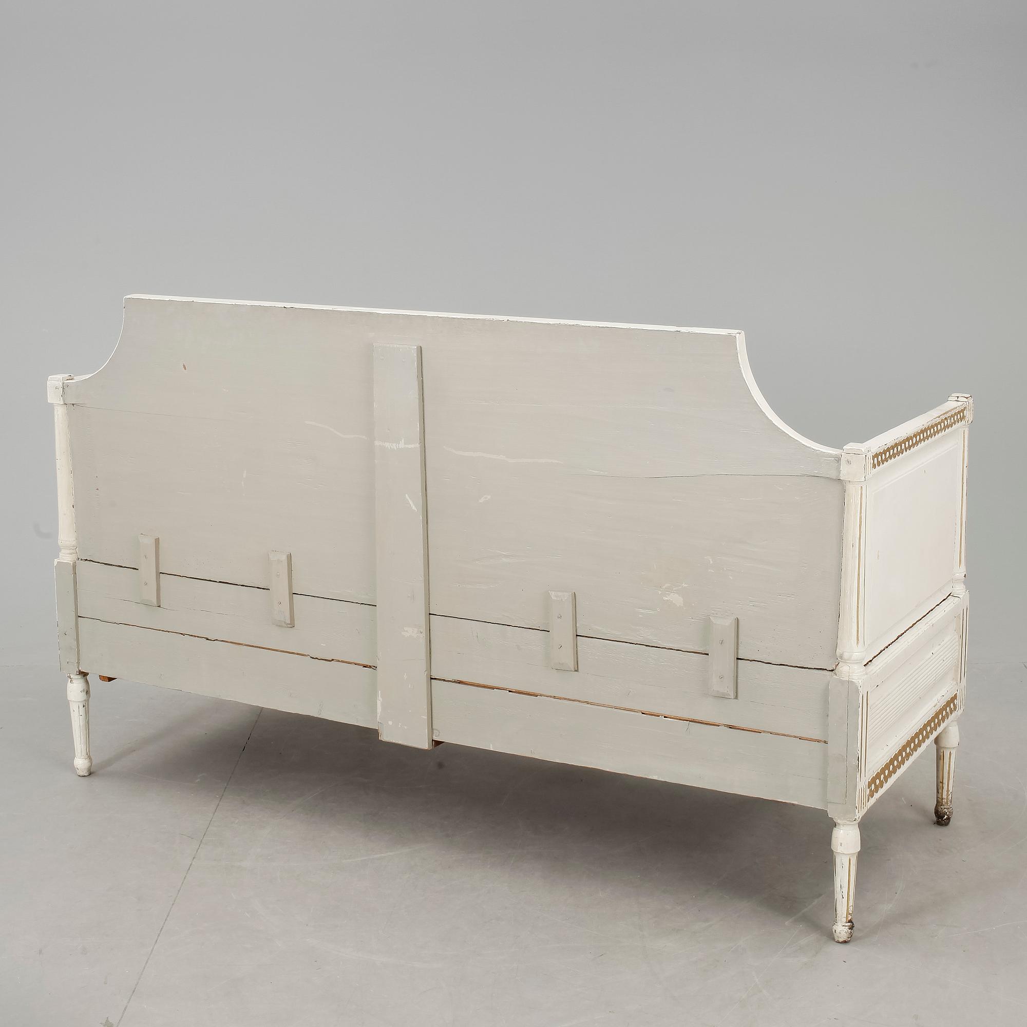 SOFFA, sengustaviansk, omkring 1800.