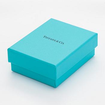 Tiffany & Co, halsband, platina, med en briljantslipad diamant.