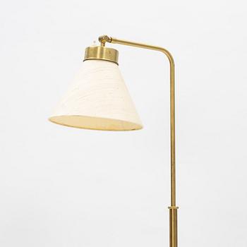 Josef Frank, a model 1842 brass floor light, Svenskt Tenn.