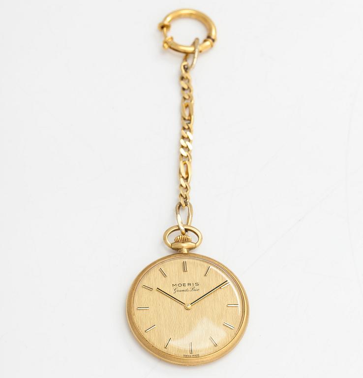 Moeris, pocket watch, 41 mm.