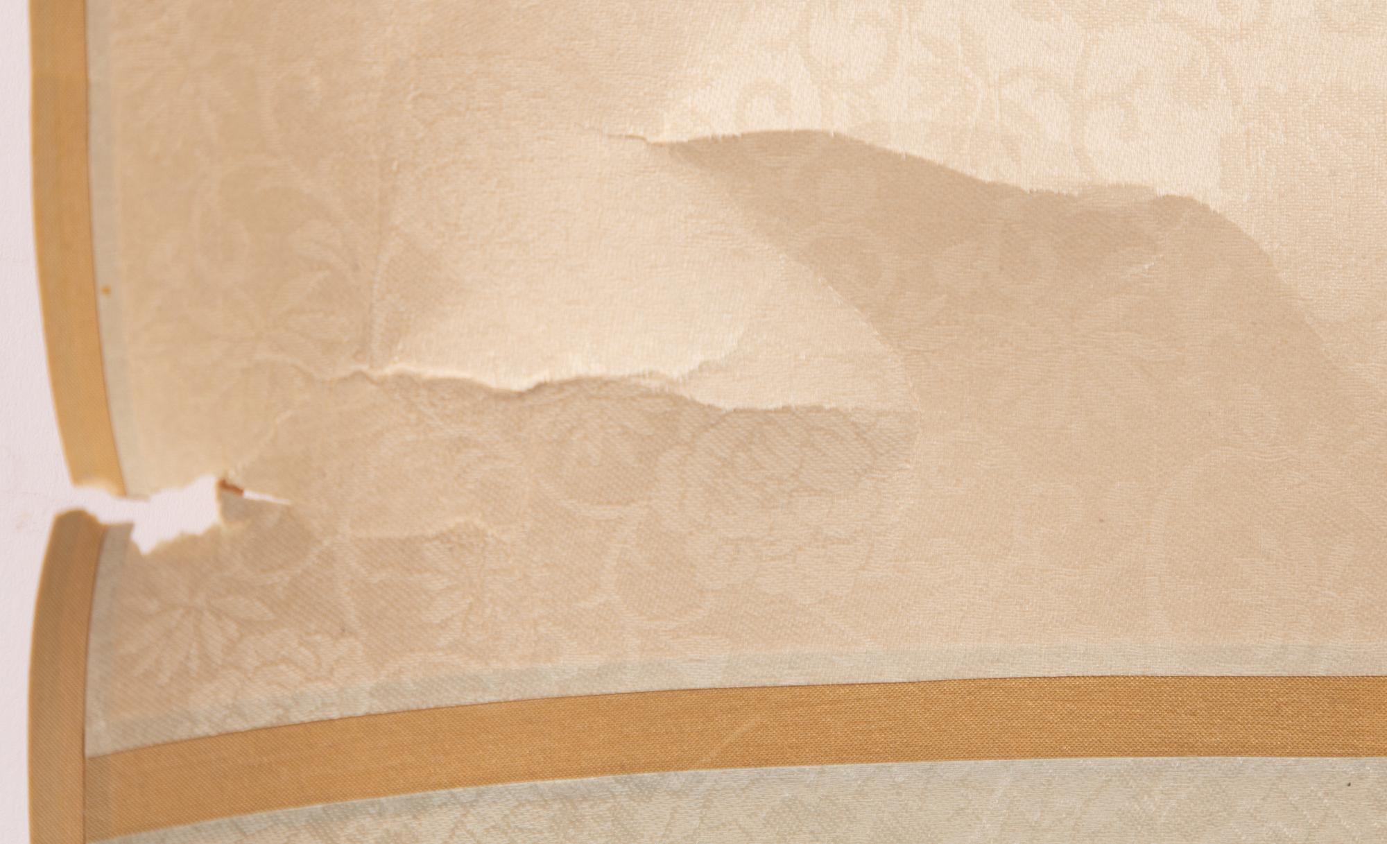 Oidentifierad konstnär, Gräshoppa och fjärilar invid planta.