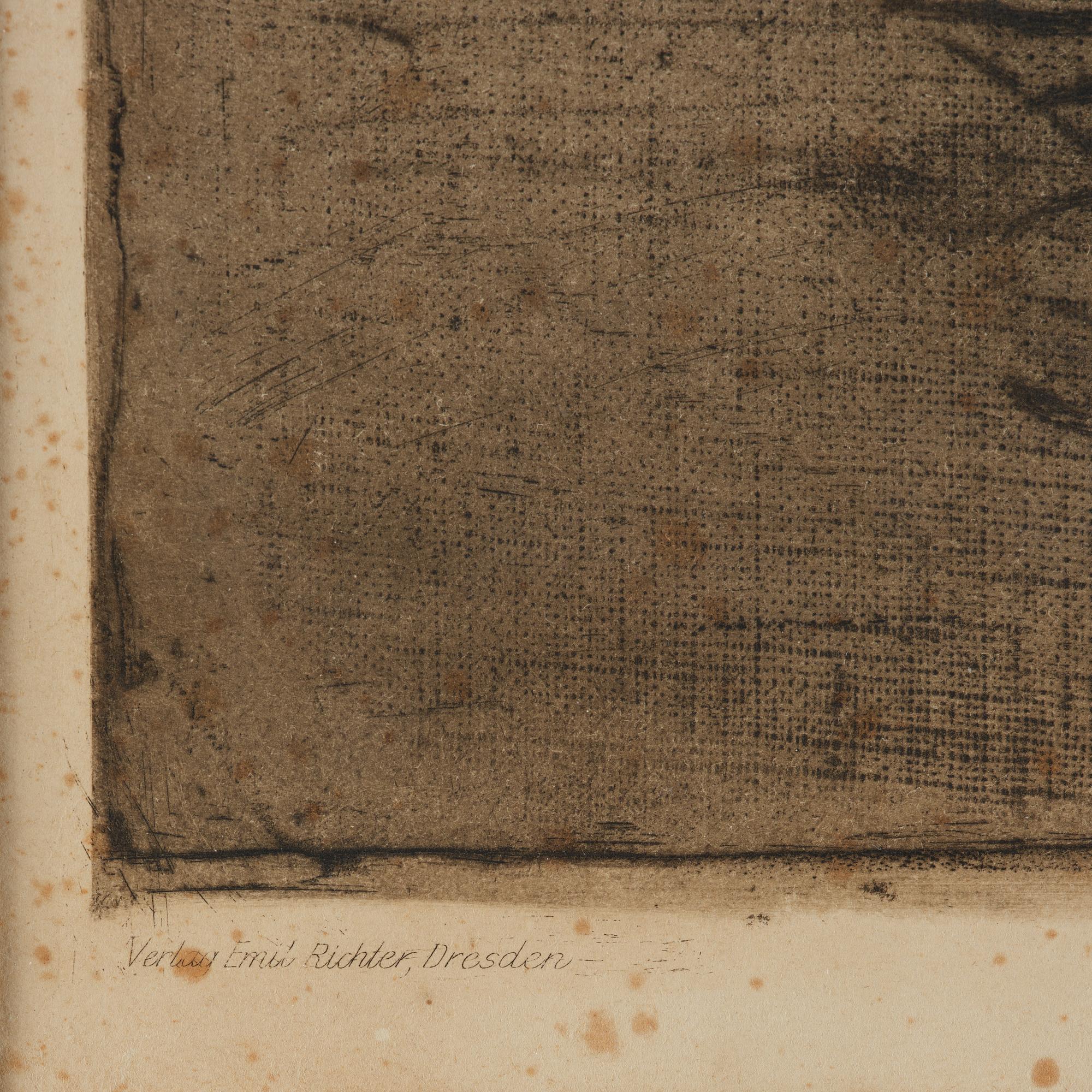 Käthe Kollwitz, ”Losbruch” from: Bauernkrieg (Peasant's War).