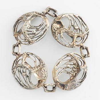 Jorma Laine, silver bracelet.