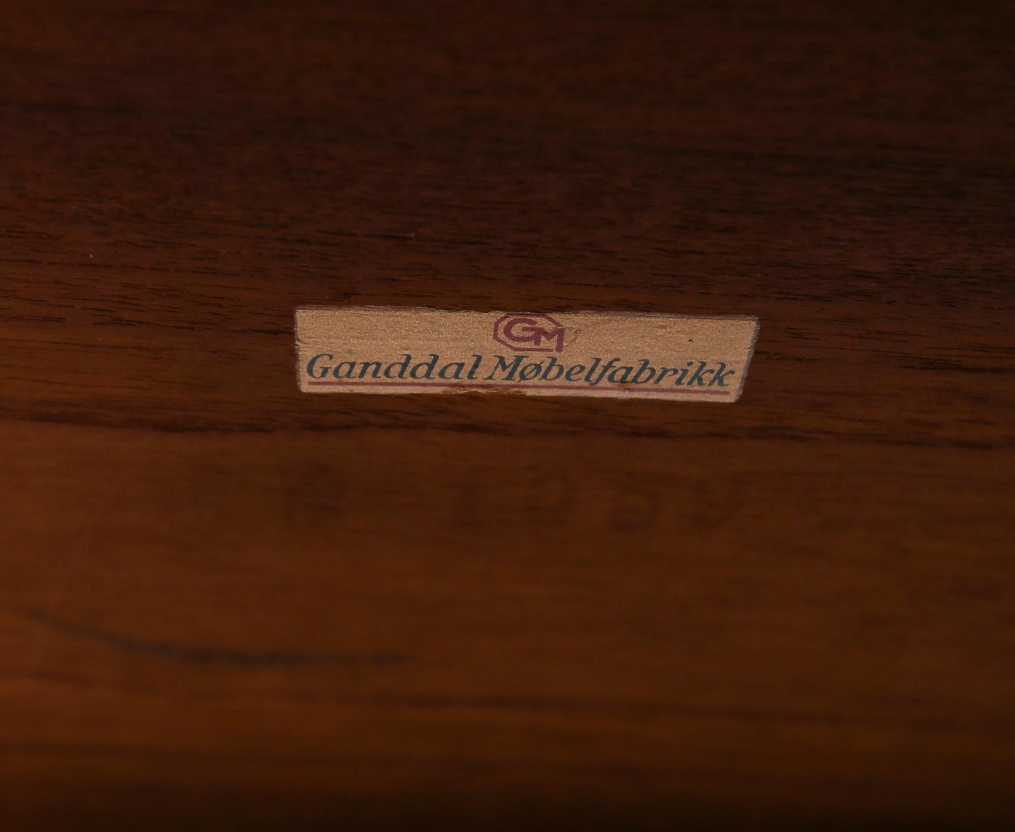 SOFFBORD, Ganddal, Norge, 1900-talets andra hälft.