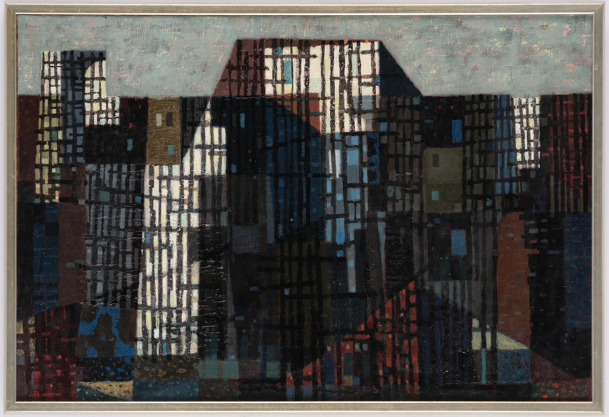 Sven Jonson, "Nattlig arkitektur".