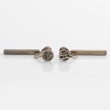 Wiwen Nilsson, örhängen, silver, stavar. Lund.