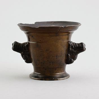 MORTEL, mässing, 1500-tal.