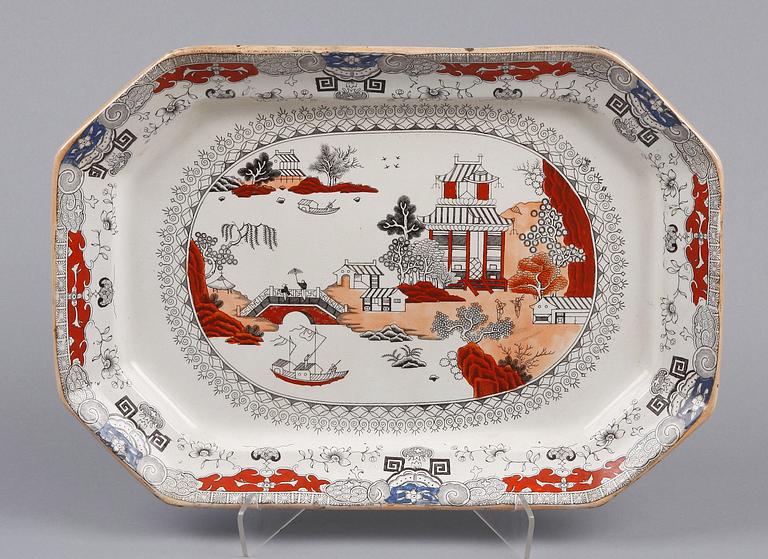 STEKFAT, flintgods, England, sent 1800-tal.