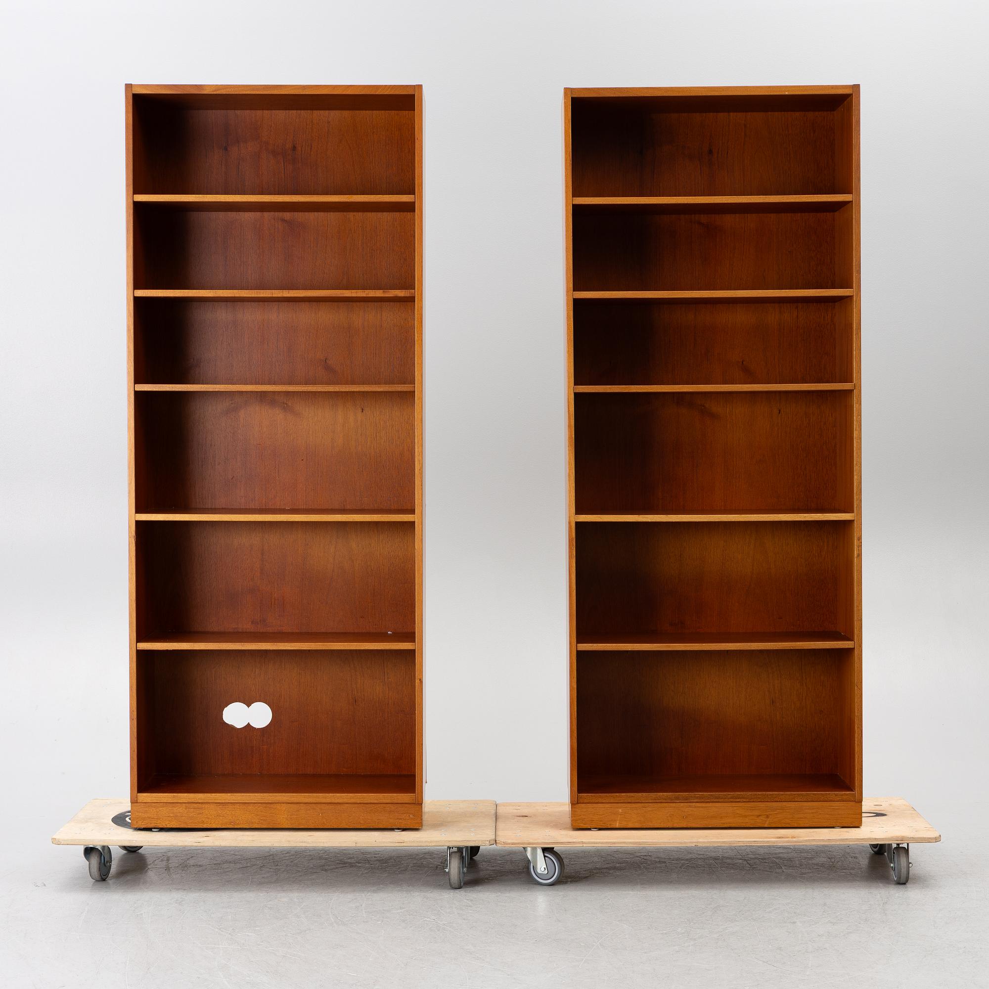 Göran Malmvall, a pair of bookcases, Karl Andersson & Söner, Sweden.