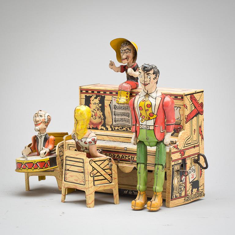 LI´L ABNER AND HIS DOGPATCH BAND. Unique art mfg. co. USA, 1940-tal.