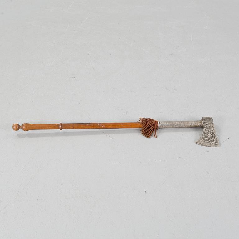 A decorative axe, early 20th century.