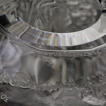 Timo Sarpaneva, konstglas, ur serien Finlandia, Iittala. Signerad Timo Sarpaneva Iittala -66.