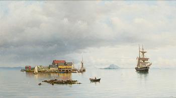 Oscar Kleineh, Calm Day at Sea.